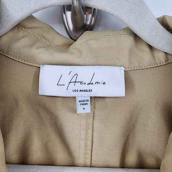 L'Academie Revolve Piper Jumpsuit in Khaki Size Small - Picture 11 of 16